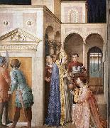 ANGELICO  Fra St Lawrence Receives the Treasures of the Church Spain oil painting artist